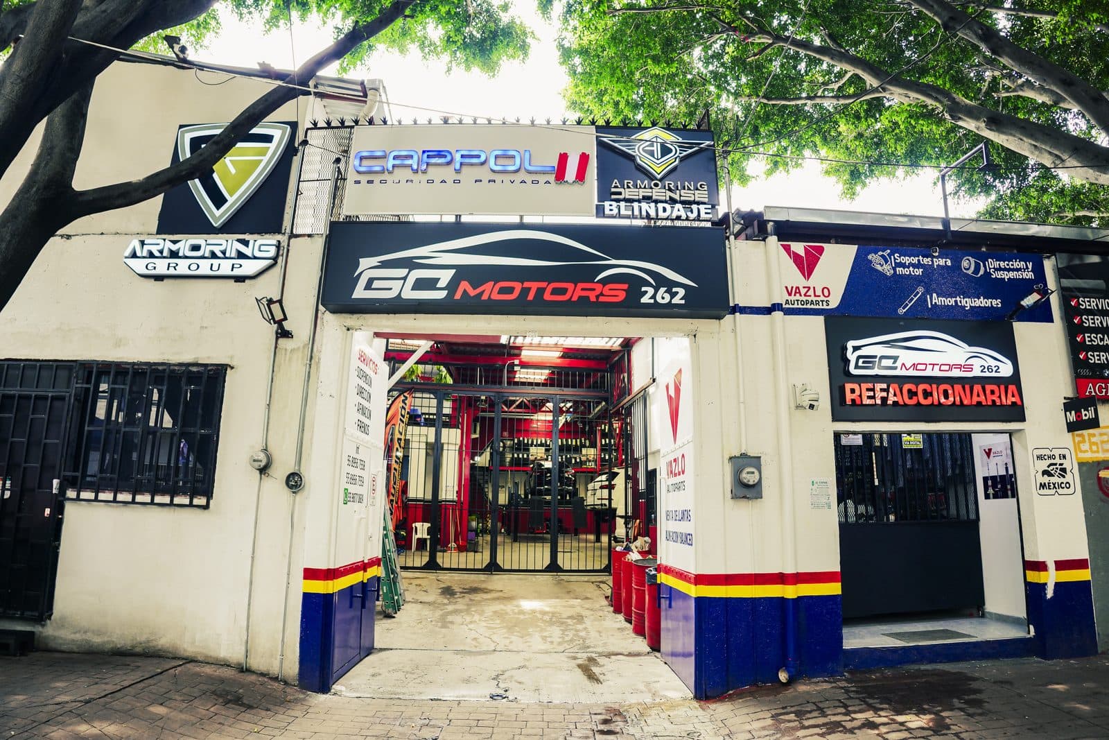 Fachada de GC Motors 262